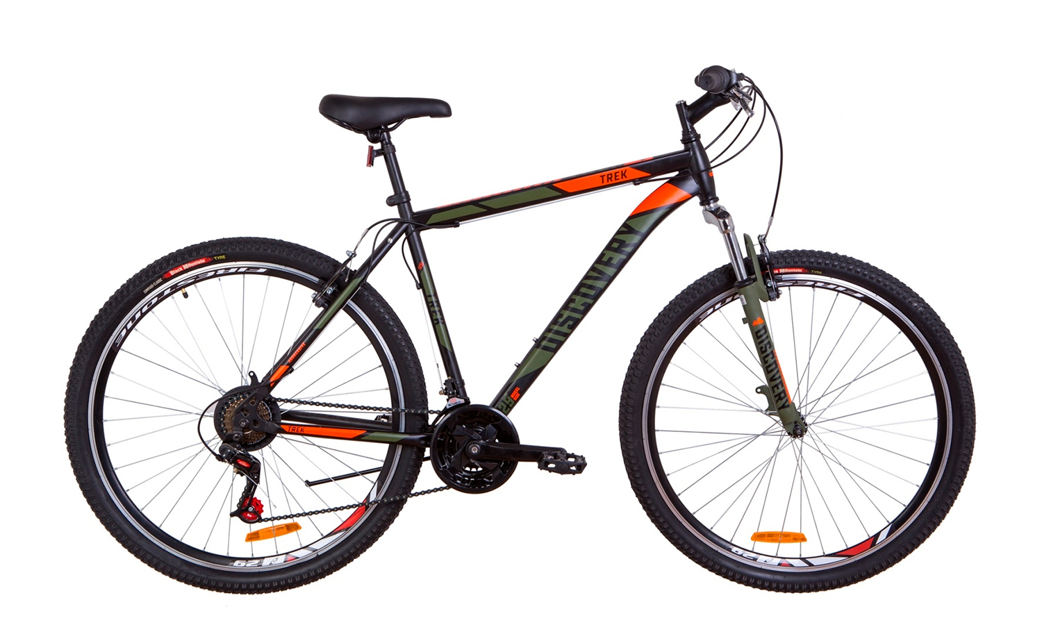 Велосипед 29" Discovery TREK Vbr (2019) 2019 Черно-зеленый